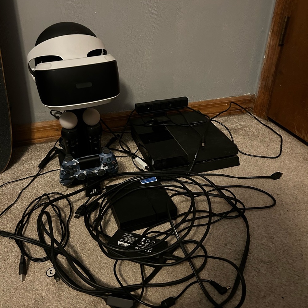 PS4 and full VR setup